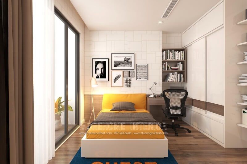 Điểm danh 19 mẫu trang trí giường ngủ căn hộ, nhà phố, biệt thự mang đến những giấc ngủ ngon 